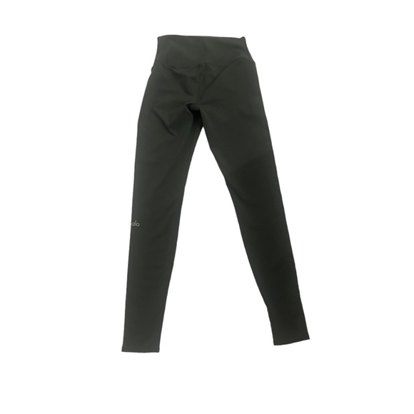 Alo Yoga High Waisted Airbrush Legging in Anthracite Grey - Picture 6 of 10